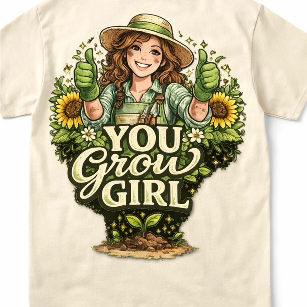“You Grow Girl” - Graphic Tee